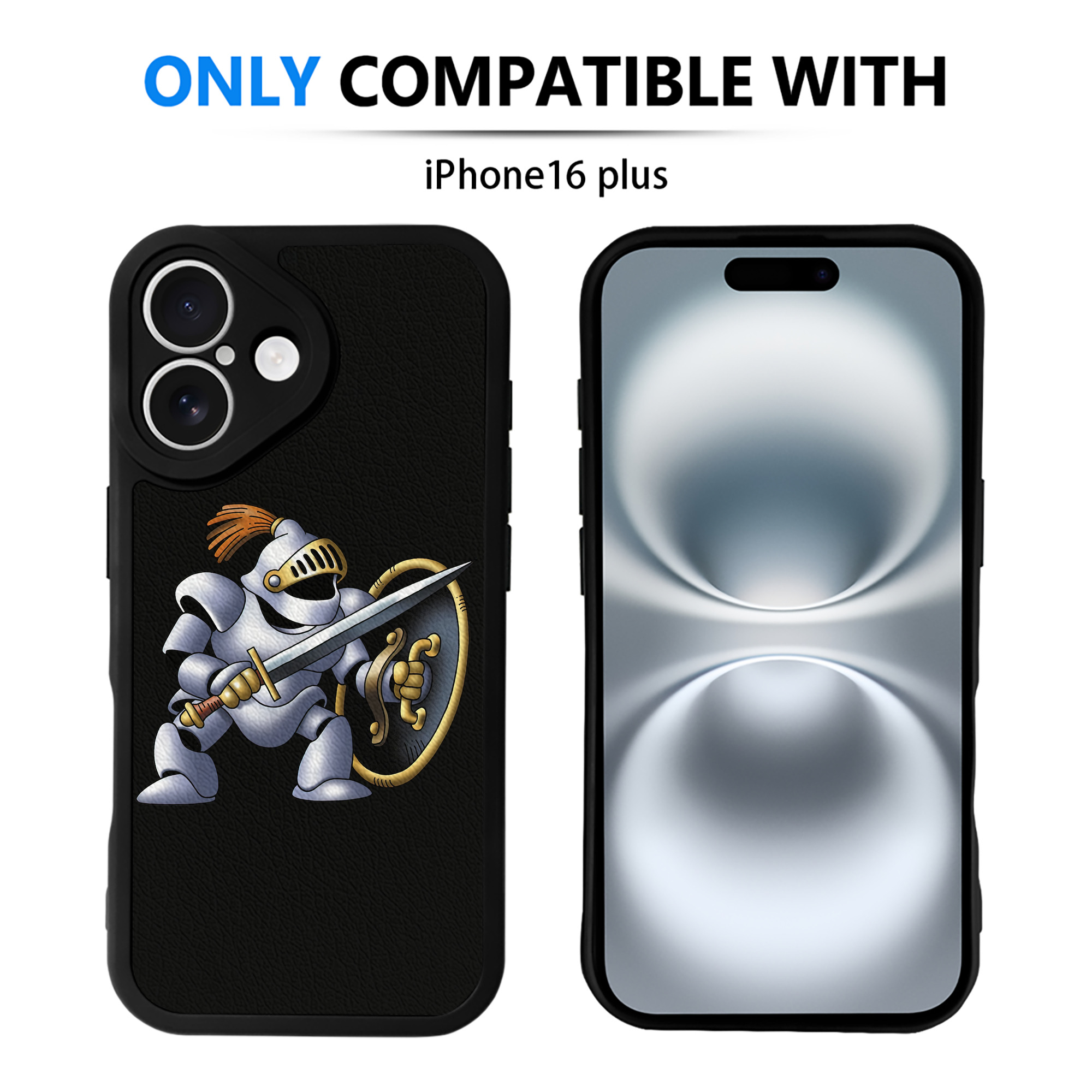 （画像用） ドラゴンクエスト Doragon Kuesuto Dragon Quest 【iPhone 16シリーズ対応】シリコンスマホケース（レザー調） 材質：シリコン